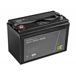 Akumulator Litowy LiFePO4 12V (C5) 125Ah BMS LCD 12,7Kg